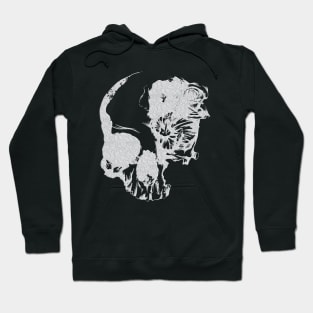 Floral Skull V1 Hoodie